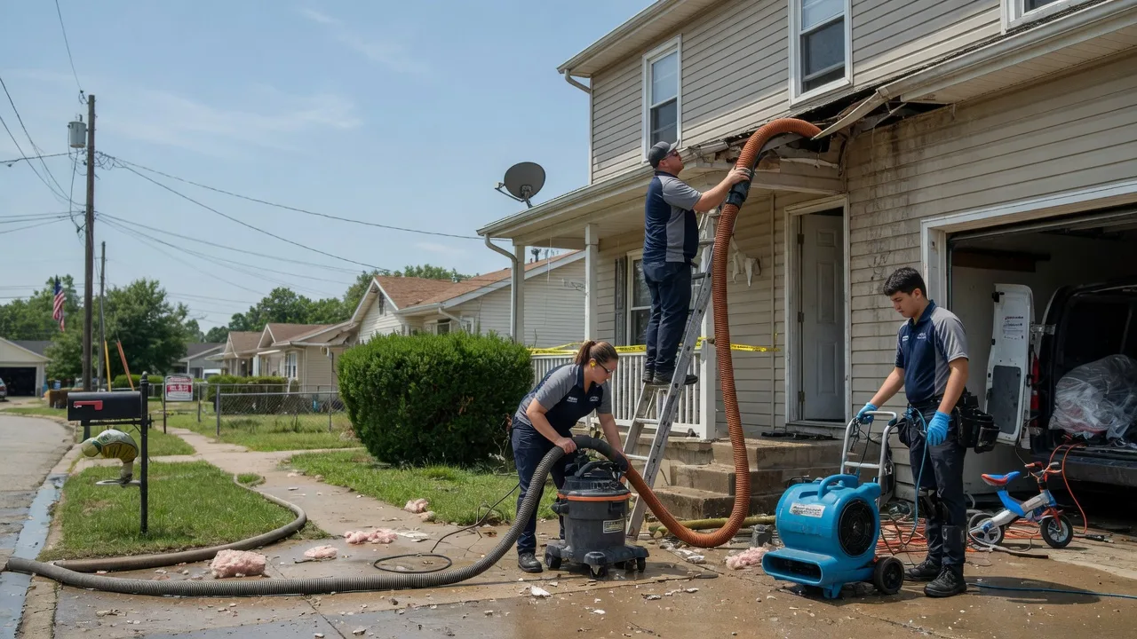 Water Damage Restoration in Gosport, IN near me